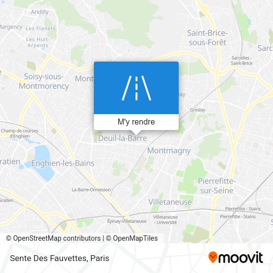 Sente Des Fauvettes plan