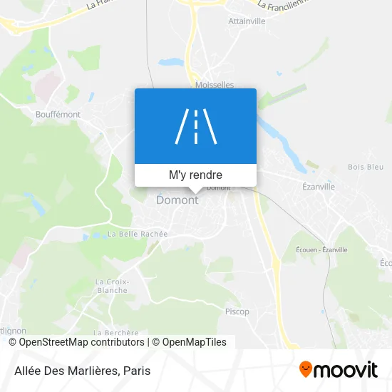 Allée Des Marlières plan
