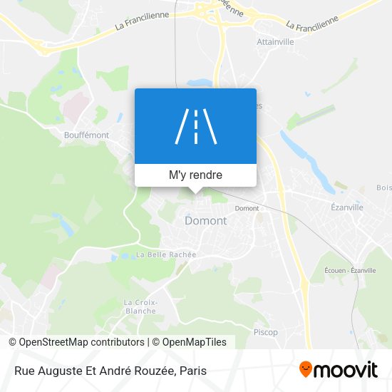 Rue Auguste Et André Rouzée plan