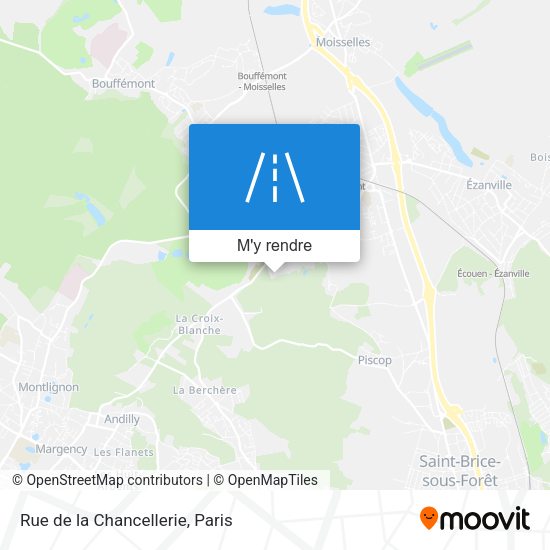 Rue de la Chancellerie plan