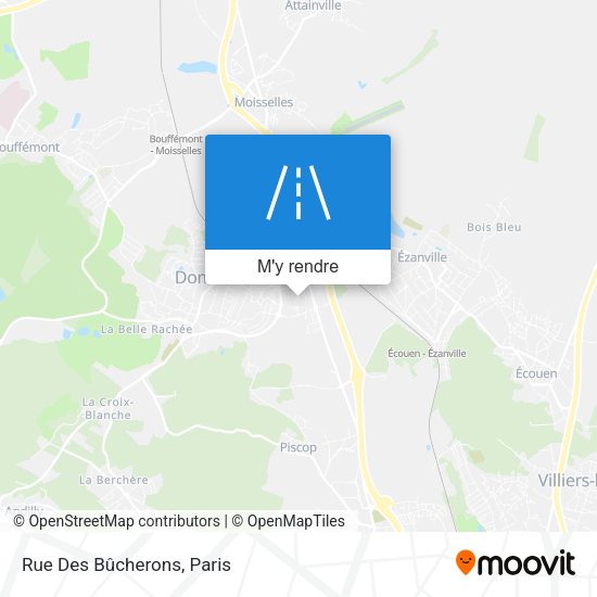 Rue Des Bûcherons plan