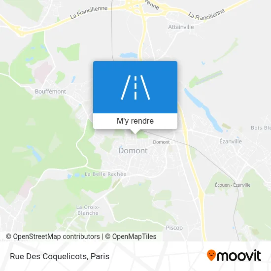 Rue Des Coquelicots plan