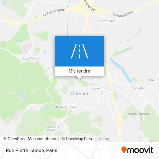 Rue Pierre Laloue plan