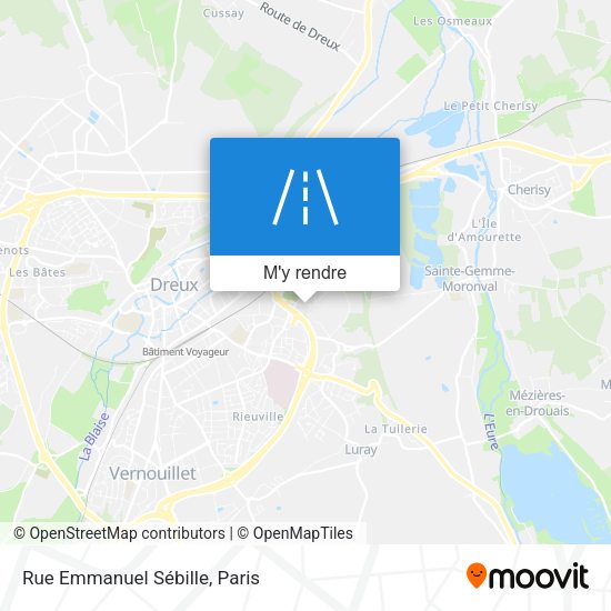 Rue Emmanuel Sébille plan