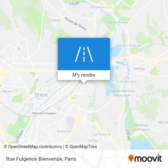 Rue Fulgence Bienvenüe plan