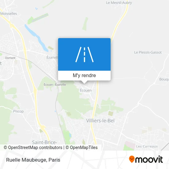 Ruelle Maubeuge plan