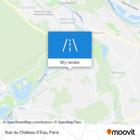 Rue du Château D'Eau plan