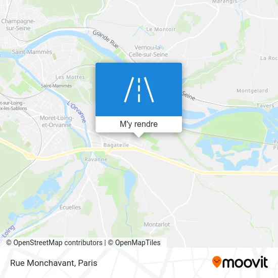 Rue Monchavant plan