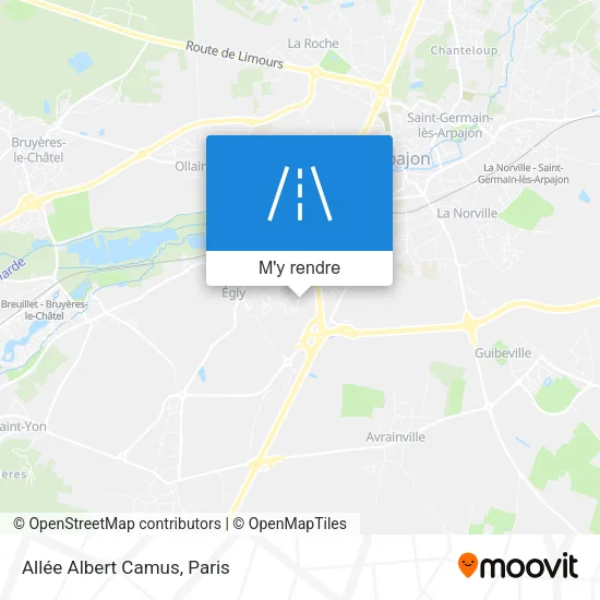 Allée Albert Camus plan
