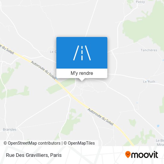 Rue Des Gravilliers plan
