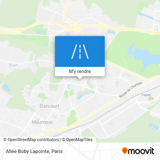 Allée Boby Lapointe plan