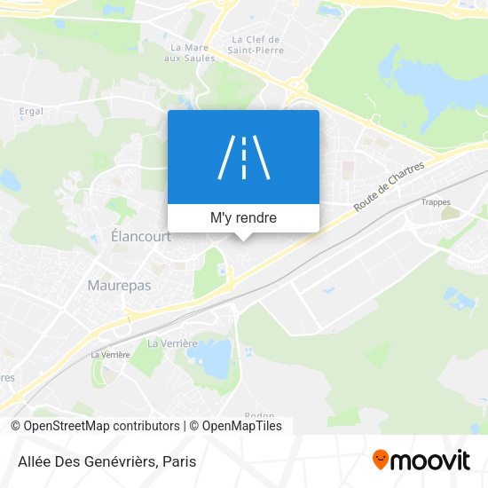 Allée Des Genévrièrs plan