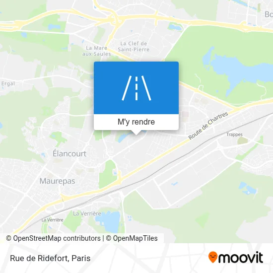 Rue de Ridefort plan