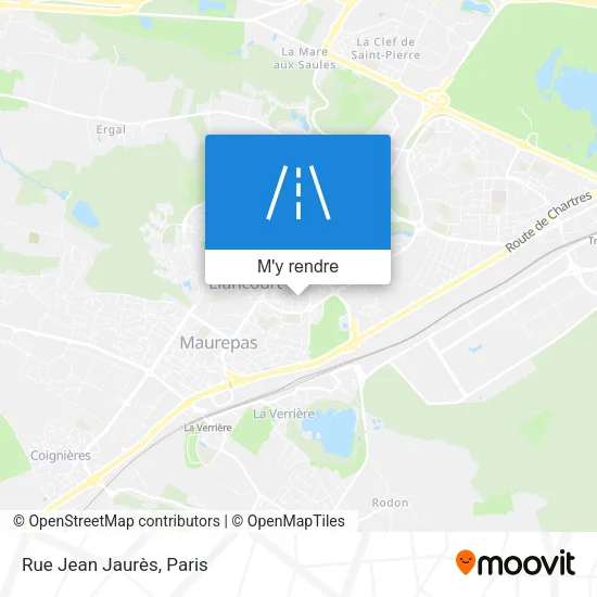 Rue Jean Jaurès plan
