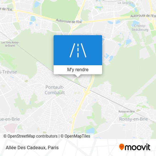 Allée Des Cadeaux plan