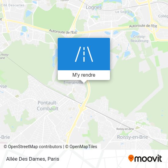 Allée Des Dames plan