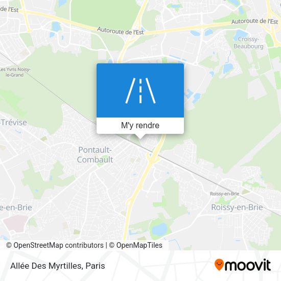 Allée Des Myrtilles plan