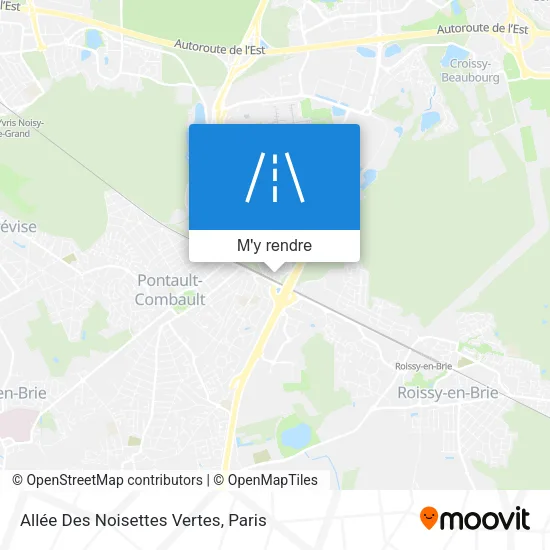 Allée Des Noisettes Vertes plan