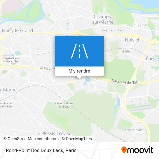 Rond-Point Des Deux Lacs plan