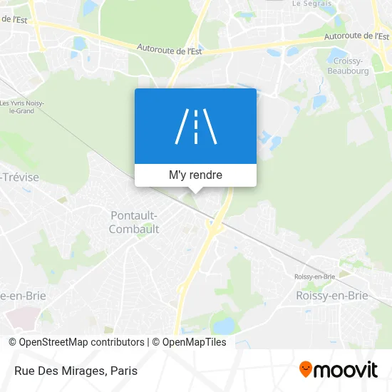 Rue Des Mirages plan