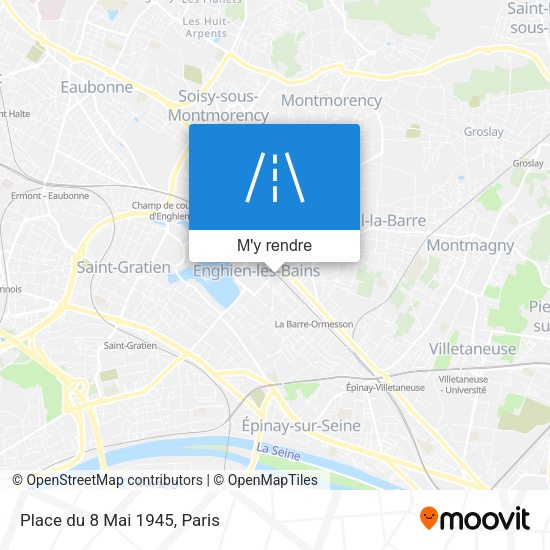 Place du 8 Mai 1945 plan