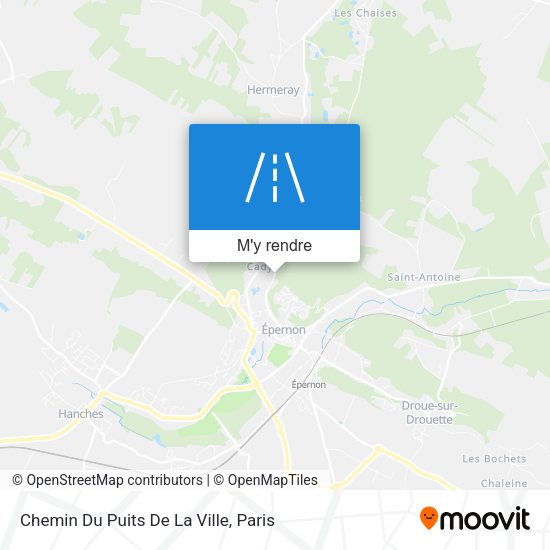 Chemin Du Puits De La Ville plan