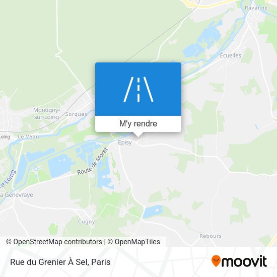 Rue du Grenier À Sel plan