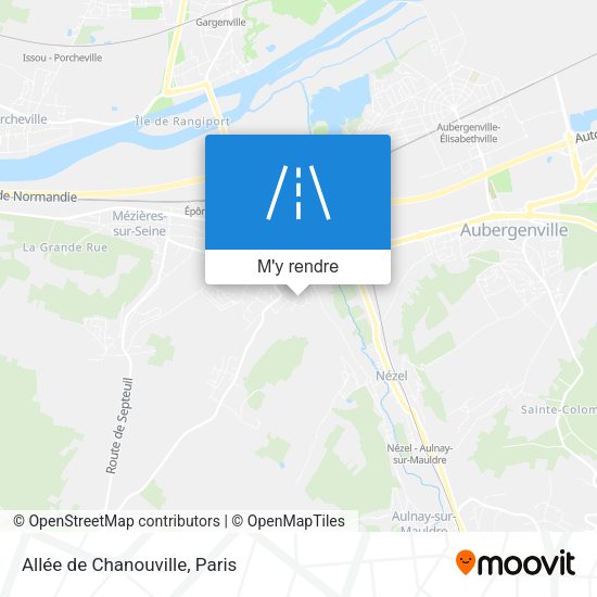 Allée de Chanouville plan