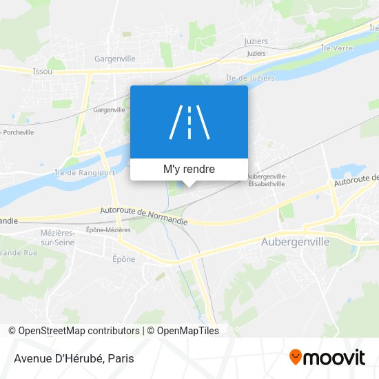 Avenue D'Hérubé plan