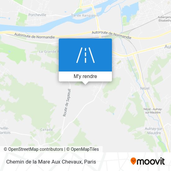 Chemin de la Mare Aux Chevaux plan