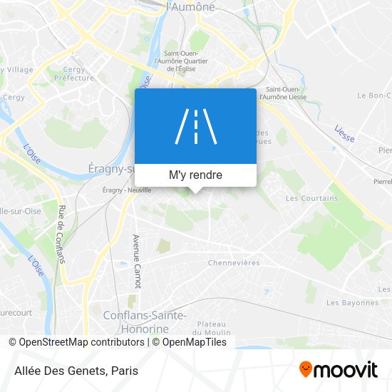 Allée Des Genets plan