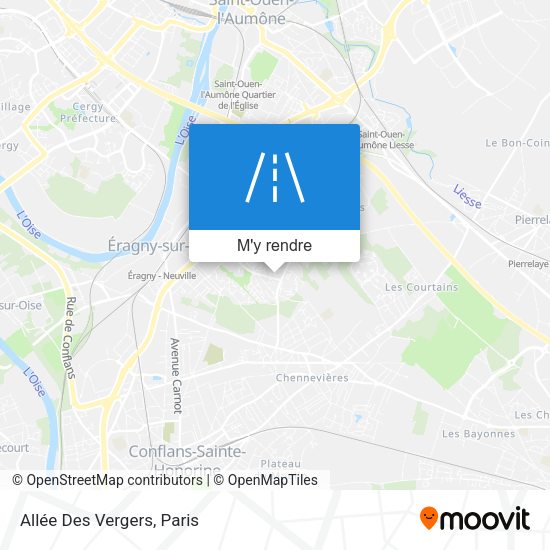 Allée Des Vergers plan