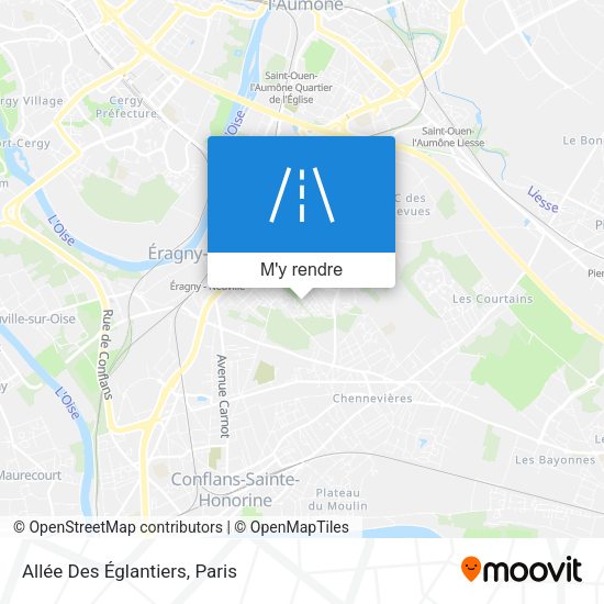 Allée Des Églantiers plan