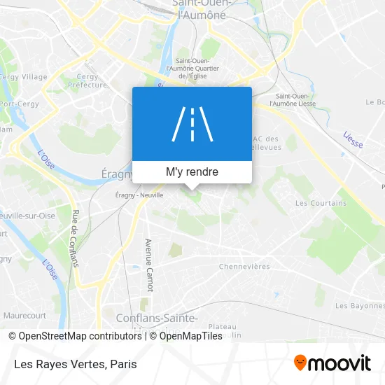 Les Rayes Vertes plan