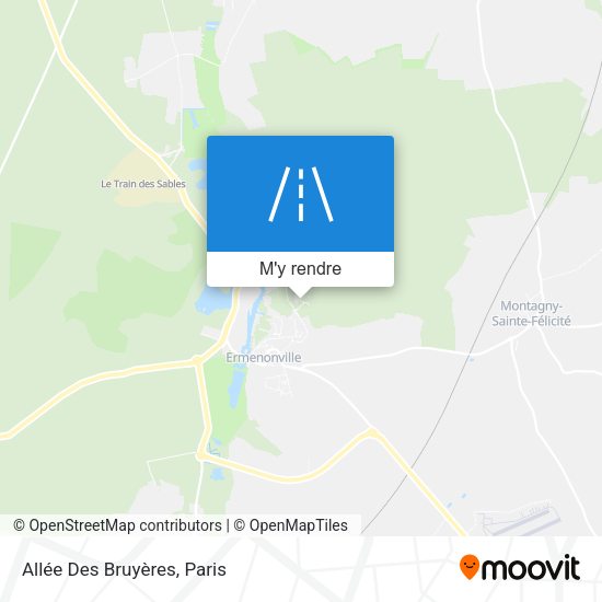 Allée Des Bruyères plan