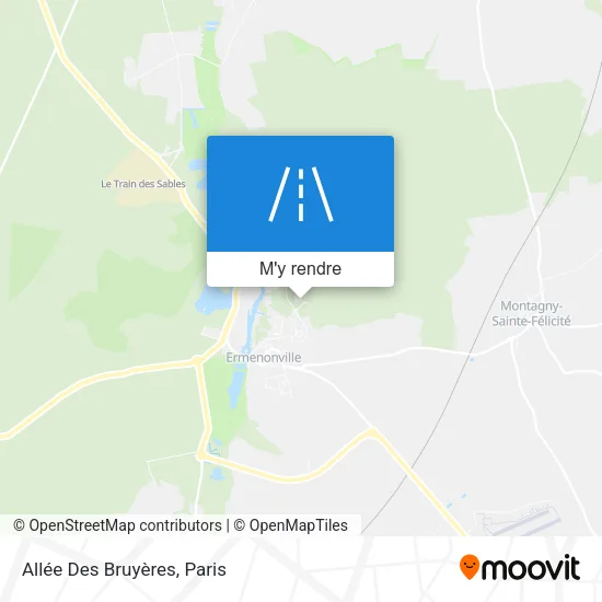 Allée Des Bruyères plan