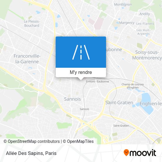 Allée Des Sapins plan