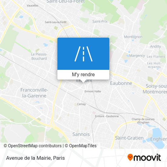 Avenue de la Mairie plan