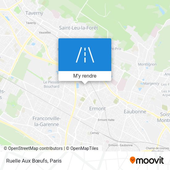 Ruelle Aux Bœufs plan