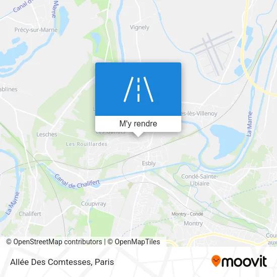 Allée Des Comtesses plan