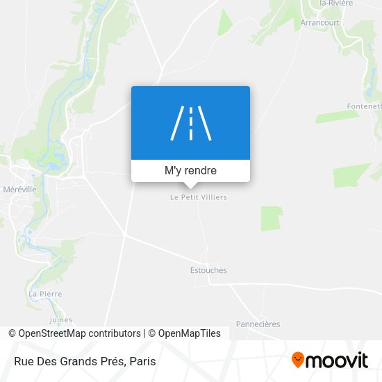 Rue Des Grands Prés plan
