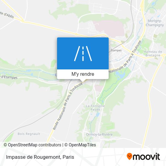 Impasse de Rougemont plan