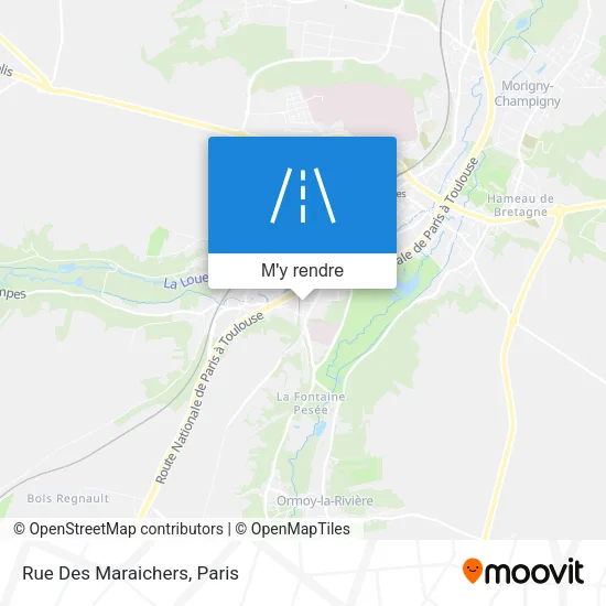 Rue Des Maraichers plan