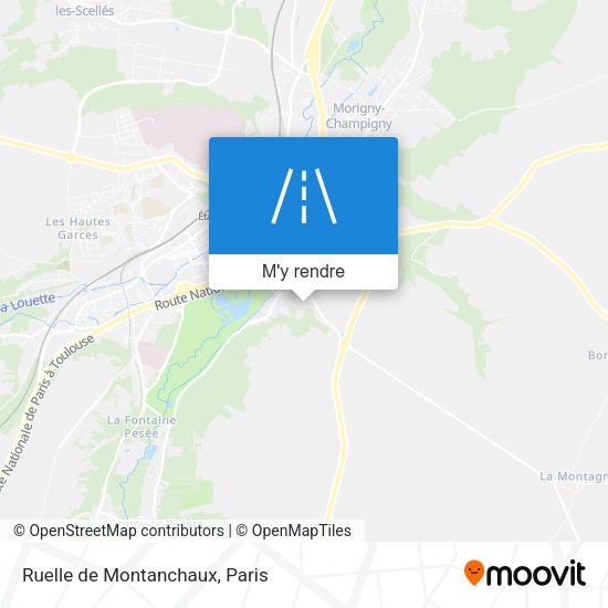 Ruelle de Montanchaux plan