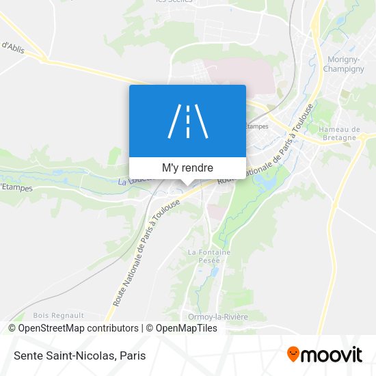 Sente Saint-Nicolas plan