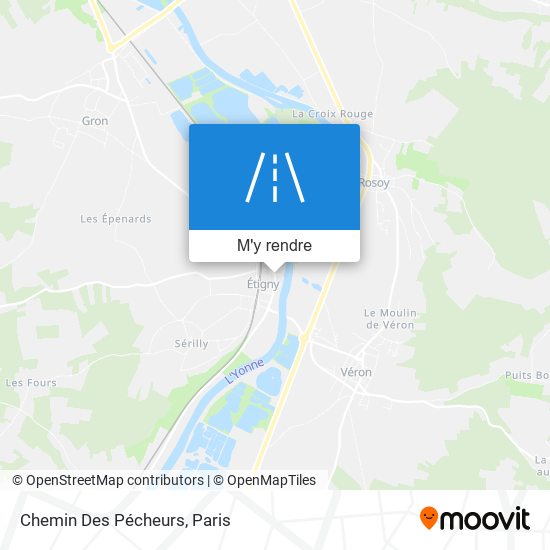Chemin Des Pécheurs plan