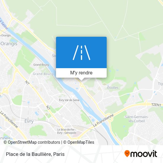 Place de la Baullière plan