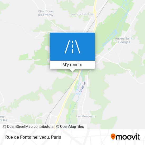 Rue de Fontaineliveau plan