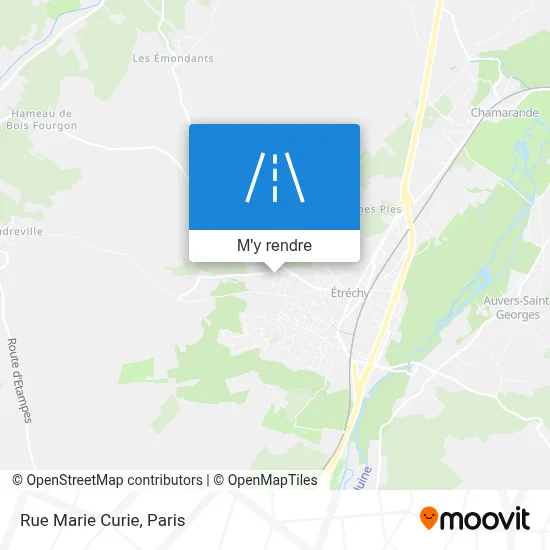 Rue Marie Curie plan