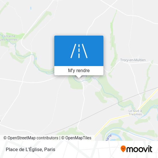 Place de L'Église plan